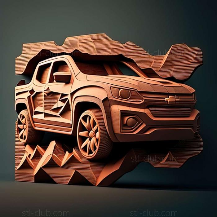 3D model Chevrolet Colorado (STL)